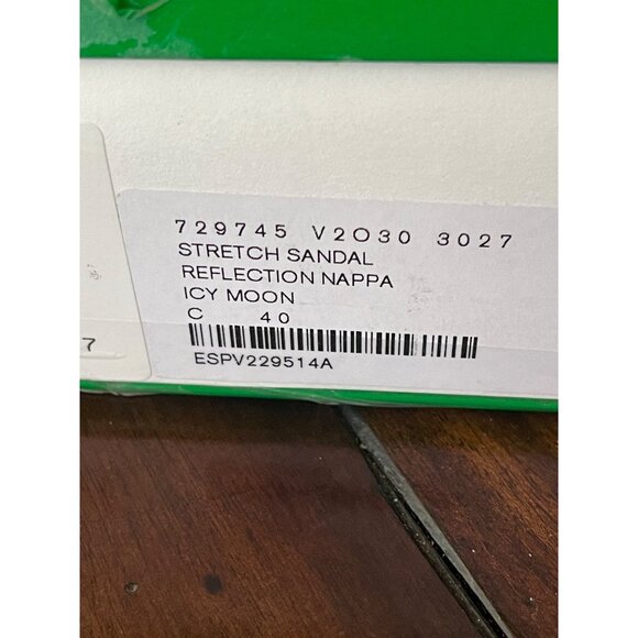 Bottega Vendata Icy Moon 4 Inch Designer Sandal Size 40 - Picture 5 of 11